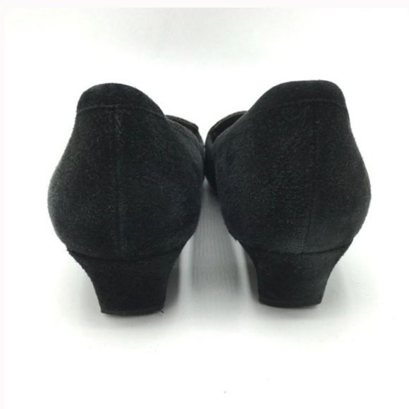 FRANCO SARTO Suede Croc Square Toe Loafer - Picture 4 of 7